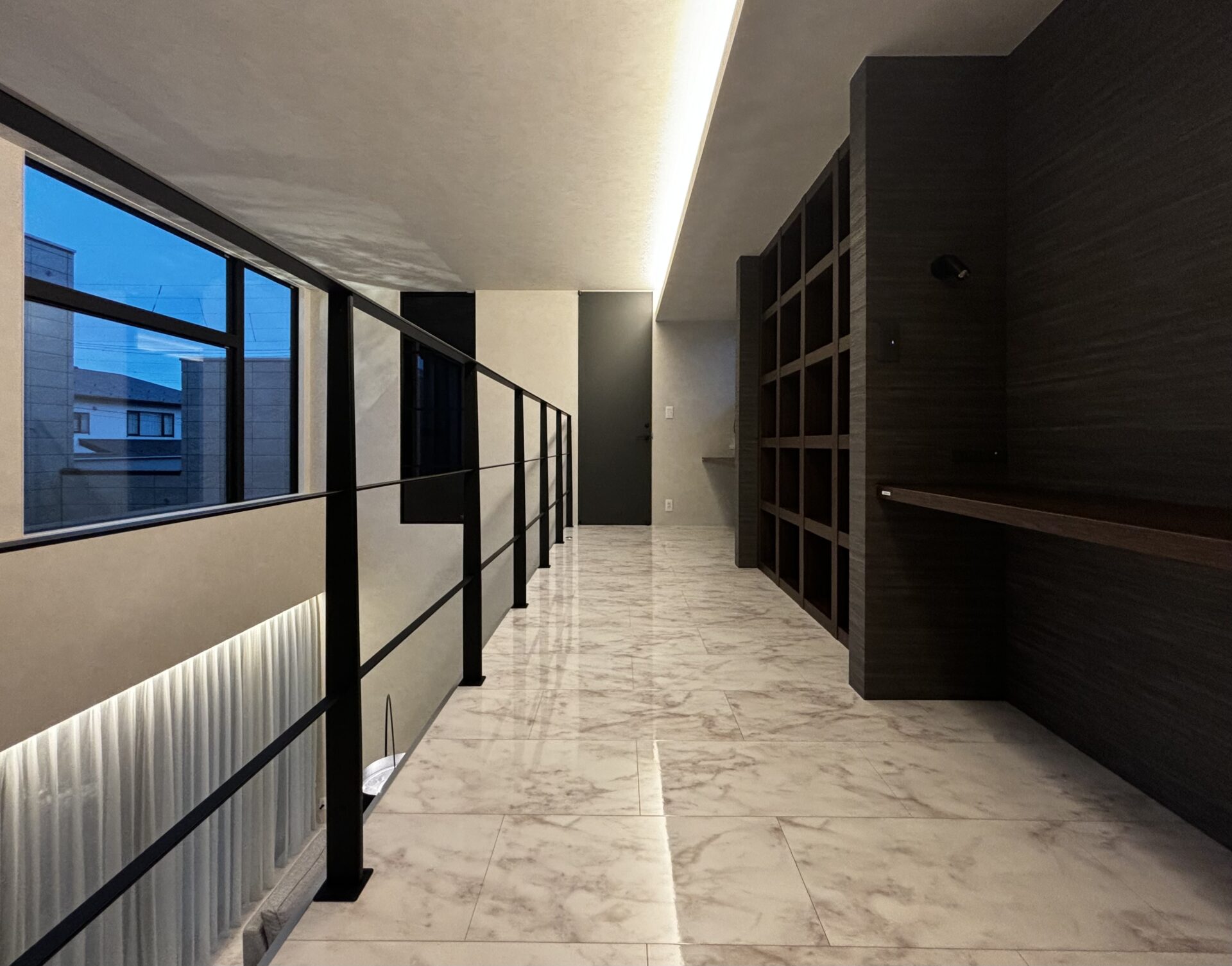 施工事例 No. 108 中庭と繋がる開放的なリビング