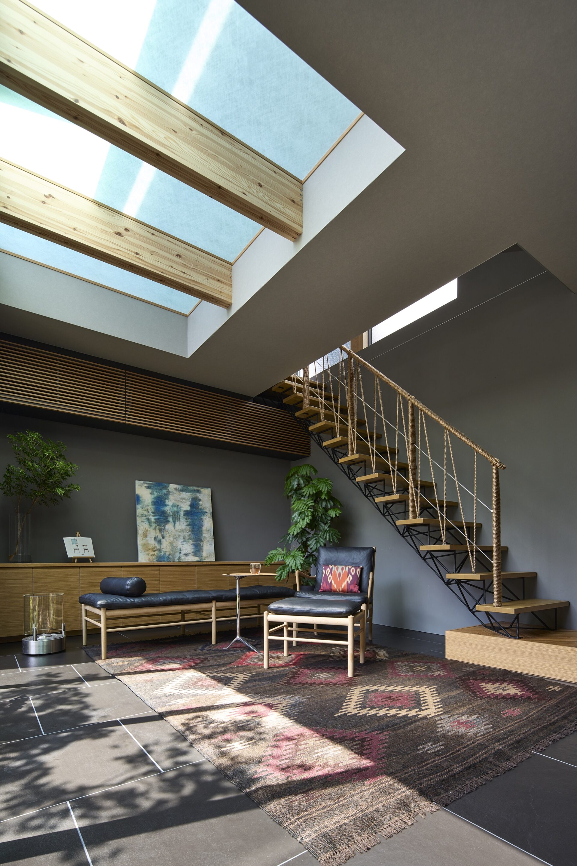 施工事例 No. 85 空と繋がるリビング