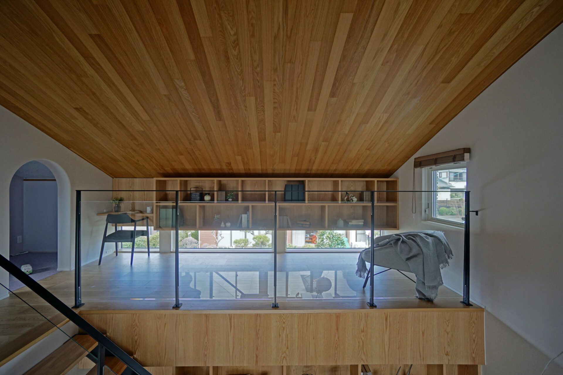 施工事例 No. 125 階段を中心にそれぞれの居場所が心地よくつながる住まい