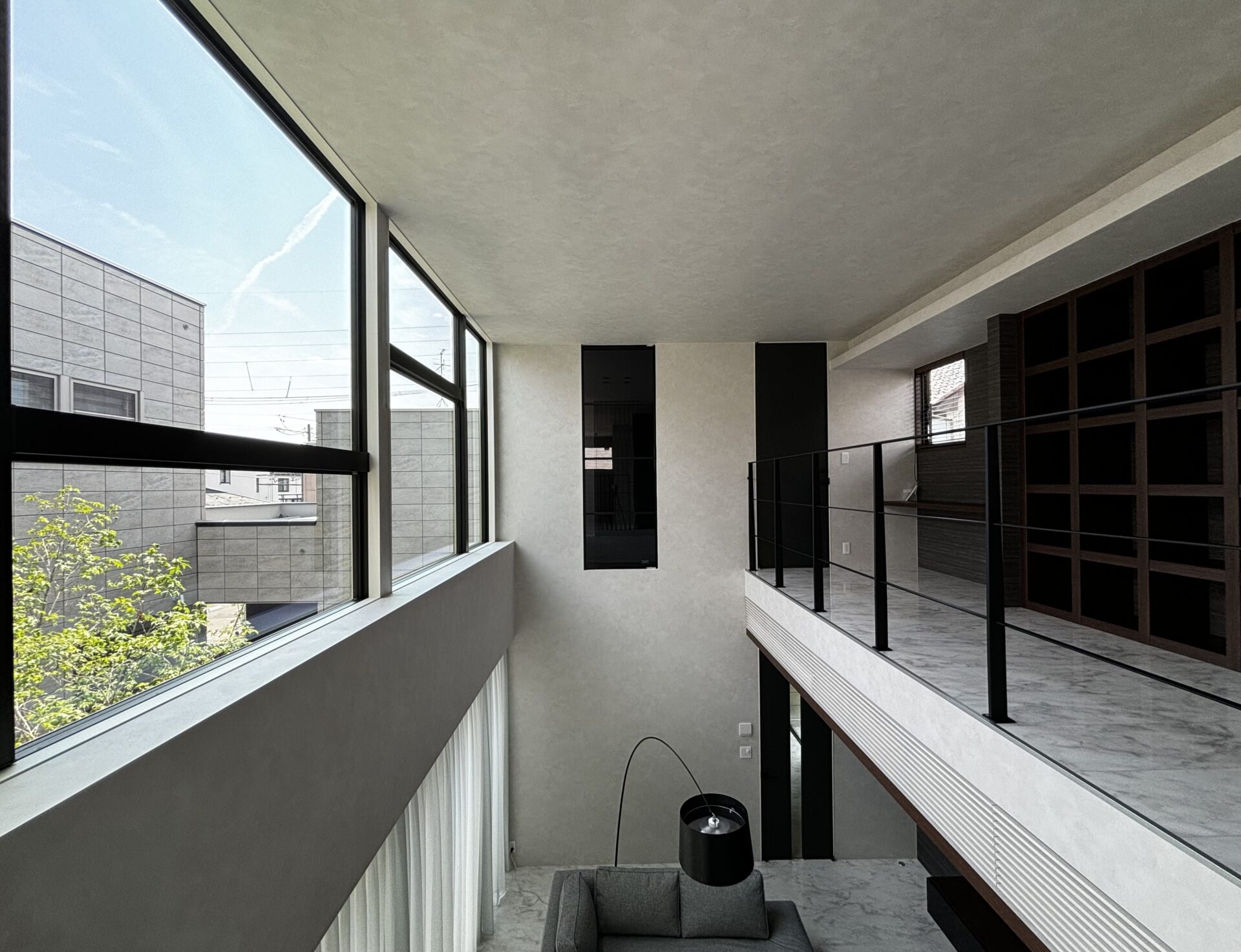 施工事例 No. 135 中庭と繋がる開放的なリビング