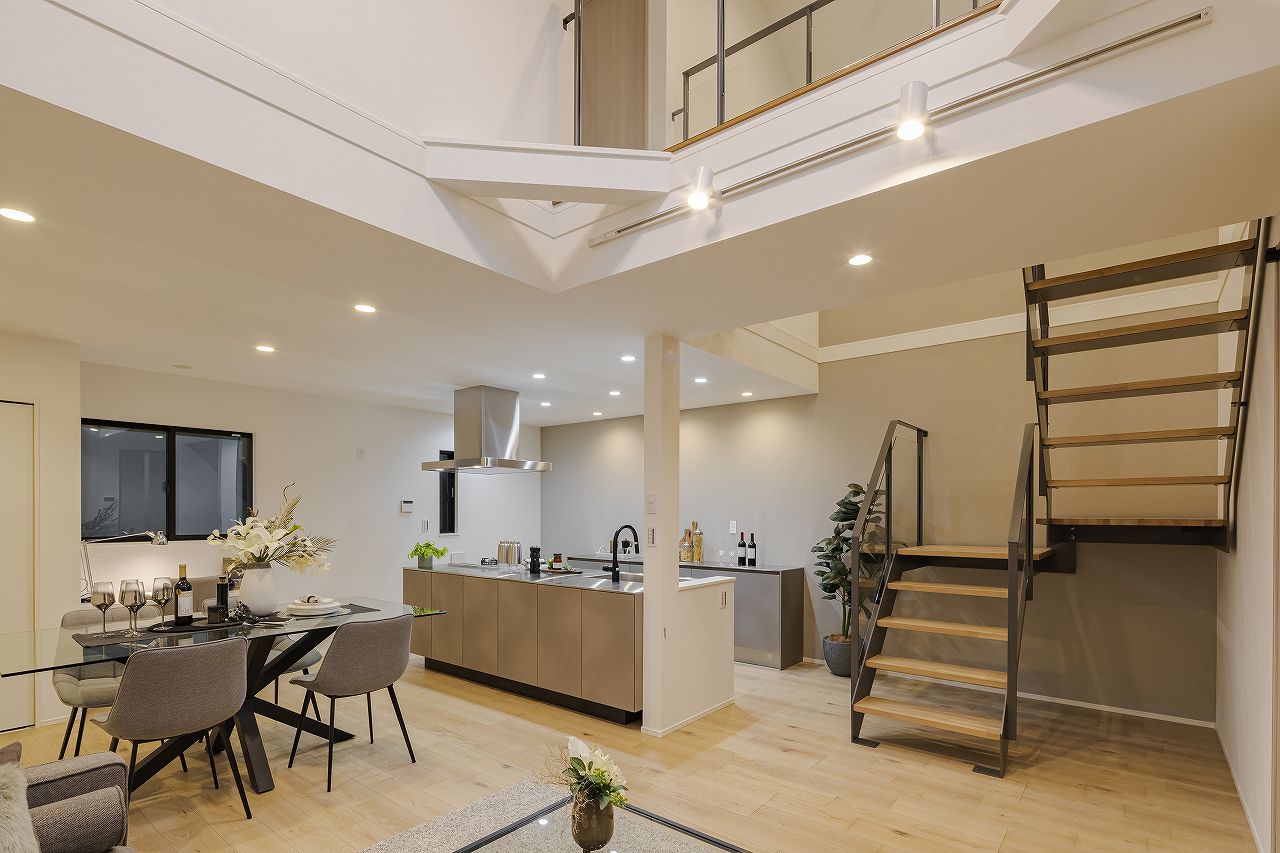 施工事例 No. 256 ゆとりのある階段でゆとりある暮らしを