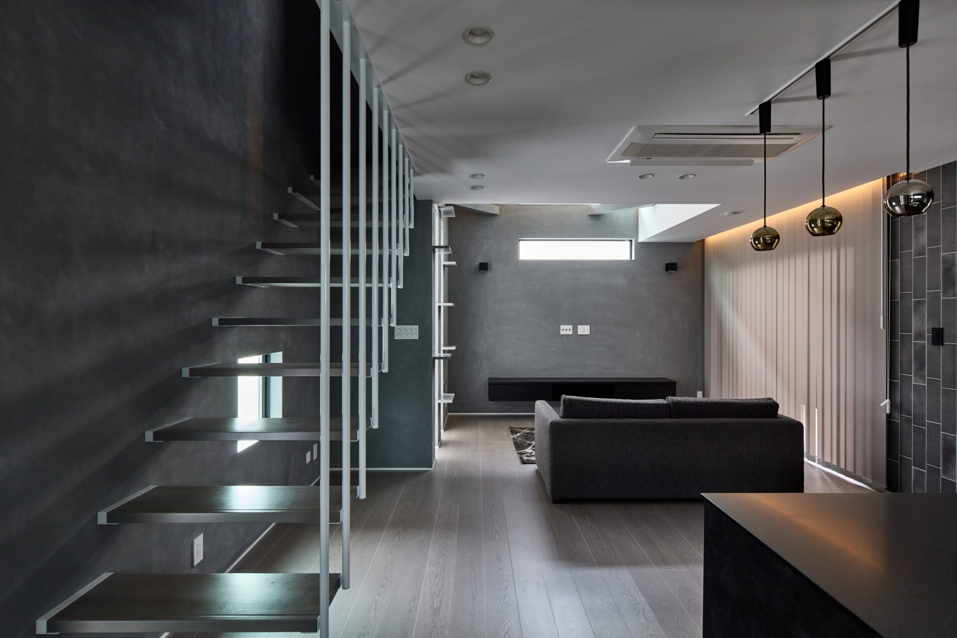 施工事例 No. 221 愛猫の導線としても最適なデザイン階段