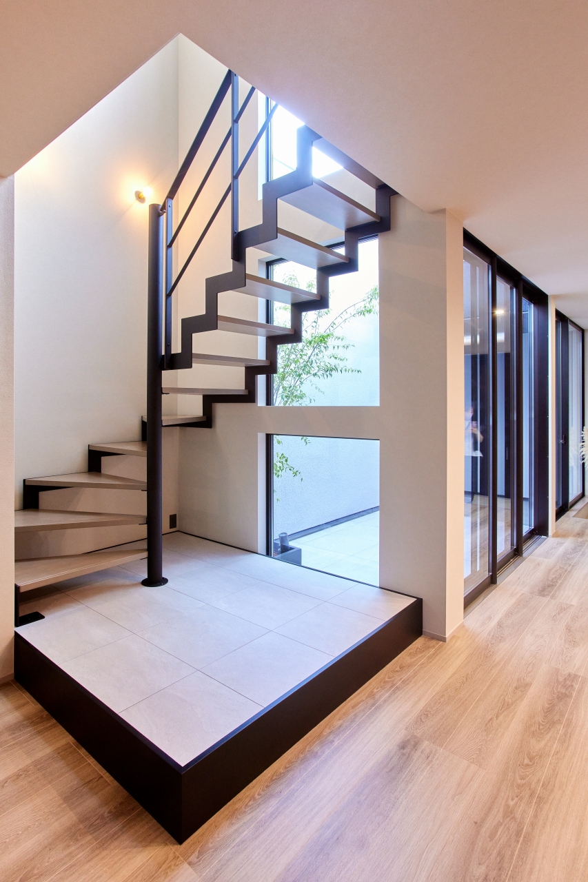 施工事例 No. 214 中庭からの光降り注ぐ空間 - Part 19