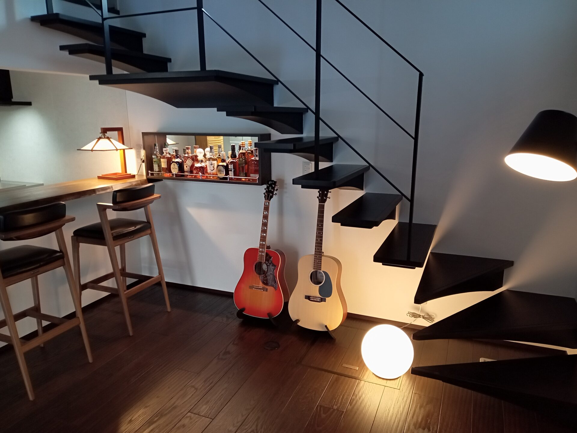 施工事例 No. 363 階段そのものが、空間のデザイン要素に