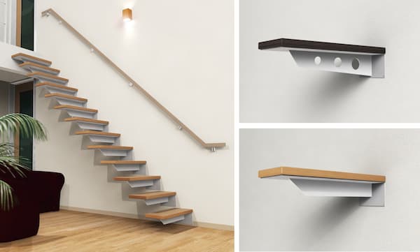 片持ち階段『DANDEL』