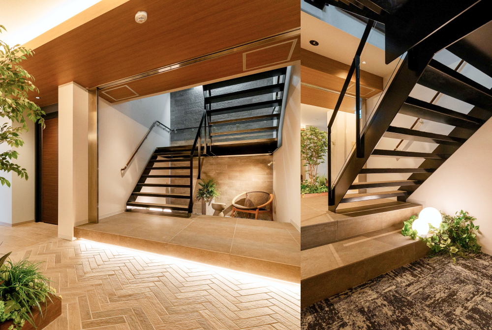 シースルー階段