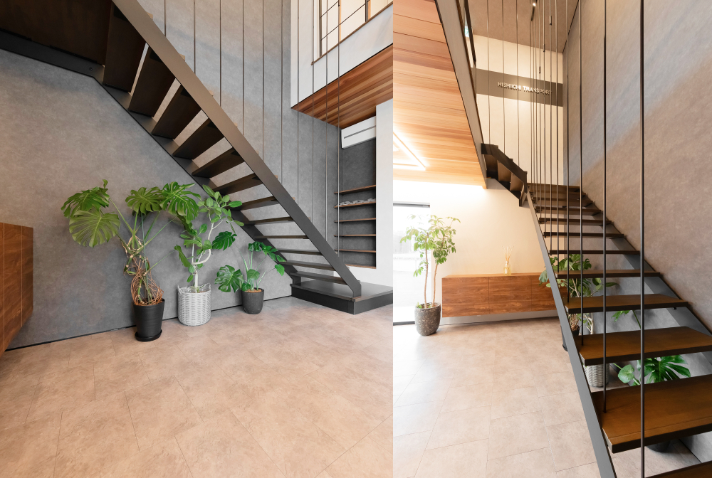 シースルー階段