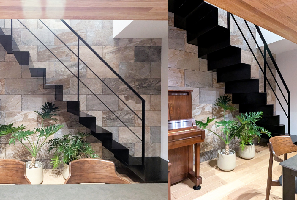 オリガミ片持ち階段